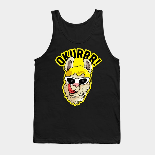 OKURRR Cardi-B Llama Tank Top by santelmoclothing